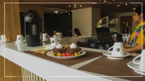Cafeteria do Lagoa EcoTowers em Caldas Novas