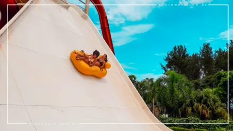 Hot Half no Lagoa Termas Parque: Rampa em U