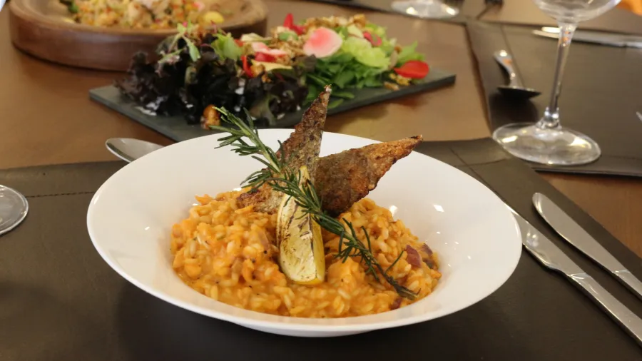 Foto demonstrativa de Restaurante do Lagoa EcoTowers em Caldas Novas